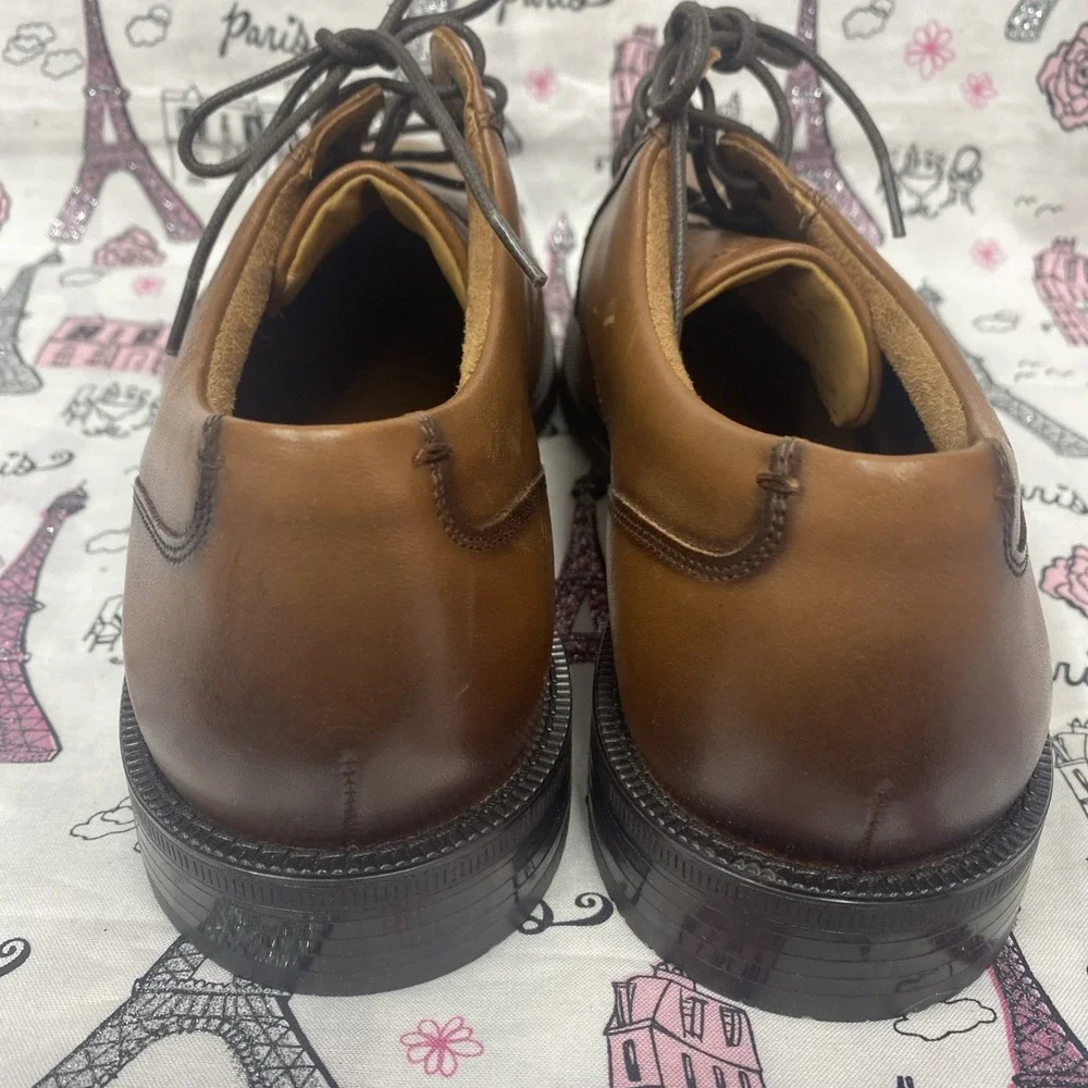 NEW Cole Haan Jay Grand Cap Ox Men's Oxford Dress Shoes British Tan Leather 8.5M